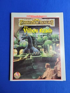 AD&D The Vilhon Reach with Map Adventure Module - Forgotten Realms 9520 - Imagen 1 de 3