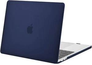 Plastic Hard Case for MacBook Pro 13 (2016 - 2024) A1990 A1706 A1708 Navy Blue - Picture 1 of 5