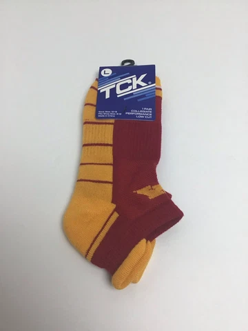 Minnesota University Golden Gophers low cut socks. Large 10-13 Cover