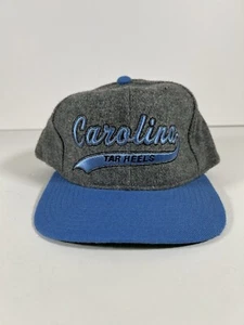 Vintage Starter Wool Hat Carolina Gray Snapback UNC Chapel Hill Tarheel 90s - Picture 1 of 10