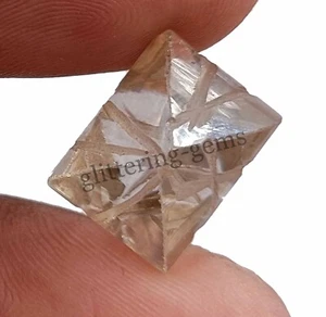 2.5 Ct Diamond Raw Fl Clarity Loose Diamond Certified Colorless VVS1 5AJK - Picture 1 of 8