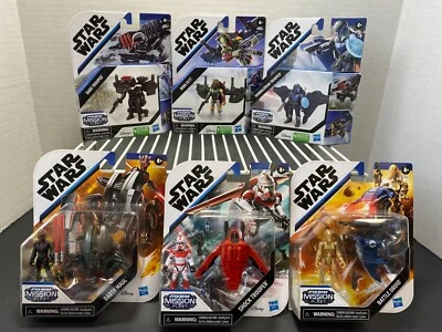 Nuevo Lote de Figuras de Acción Flota Misson de Star Wars: Maul, Troopers, Boba Fett y más Foto 1 de 4