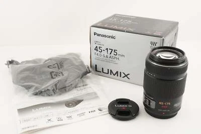 Panasonic LUMIX G X VARIO PZ 45-175mm F4-5.6 ASPH. H-PS45175-S from Japan #2238 - Image 1 of 4