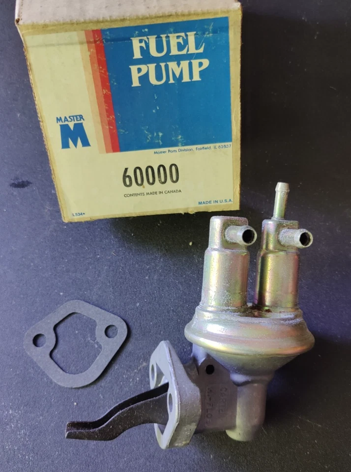 Bomba de combustible Master 60000 para Dodge Omni Plymouth Horizon 104 1978 1,7 L L4 Foto 1 de 1