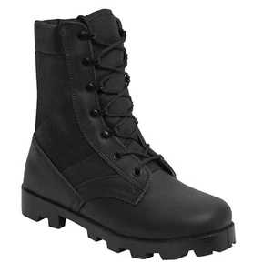 Rothco G.I. Negro Botas de selva tipo Speedlace - 9 pulgadas # 5090 - Imagen 1 de 8