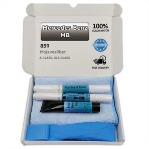 859 Mojavesilber Silver Touch Up Paint for Mercedes Benz MB A CLASS GLE Pen Sti - Picture 1 of 4