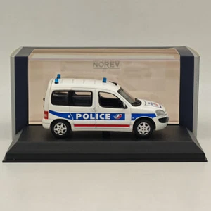 Norev 1/43 CITROEN BERLINGO 2004 Police fluviale Paris Diecast Model Cars White - Picture 1 of 7