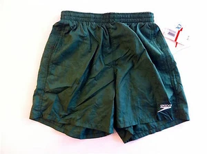 Speedo Women's Nylon Shorts, Forest Green - S - New With Tags - Picture 1 of 1