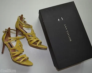 Neu im Karton 198 $ Ann Taylor Holly Gladiator-Sandalen mit Absatz Größe 6,5 - Bild 1 von 12