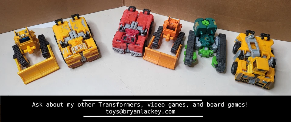 Lote Transformers Robots In Disguise RiD 2001 BUILD TEAM AND YELLOW BUILD TEAM Foto 1 de 1