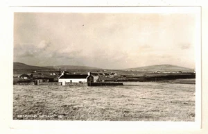 c1930 Real Photo PC: Panoramic View of Baltasound – Shetland, Scotland - Bild 1 von 2