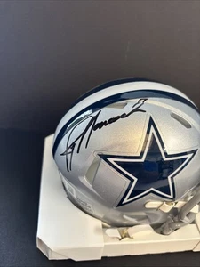 Jay Novacek Autographed/Signed Dallas Cowboys Mini Helmet Beckett #1W724524 - Picture 1 of 8