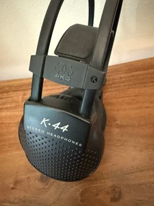 AKG K-44 Stereo Headphones Headband Perception Studio Over Ear Black - Picture 1 of 6