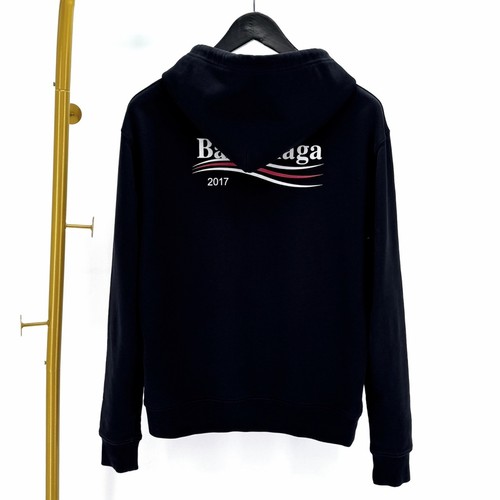 Felpa con cappuccio Balenciaga Wave Logo Nero 486105 134728421