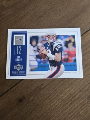 2002 Upper Deck Piece Of History - Tom Brady #58 - Imagem 1 de 2