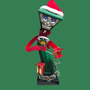Vintage Telco Frank E. Post Singing Lamp Post Christmas Motion Activated 1998 - Picture 1 of 10