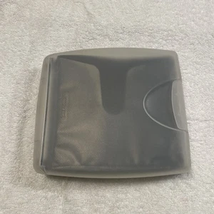 Case Logic Opaque/Clear Cd Case Hard Plastic Holds 12 Cds Vintage 2000s - Picture 1 of 4