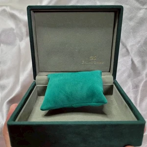 Genuine Seiko Watch Box GS Grand Seiko Green Velvet New Case - Picture 1 of 21