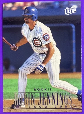 1996 Fleer Ultra Robin Jennings #449 Rookie RC (Condition? You be the judge.) - Image 1 of 2