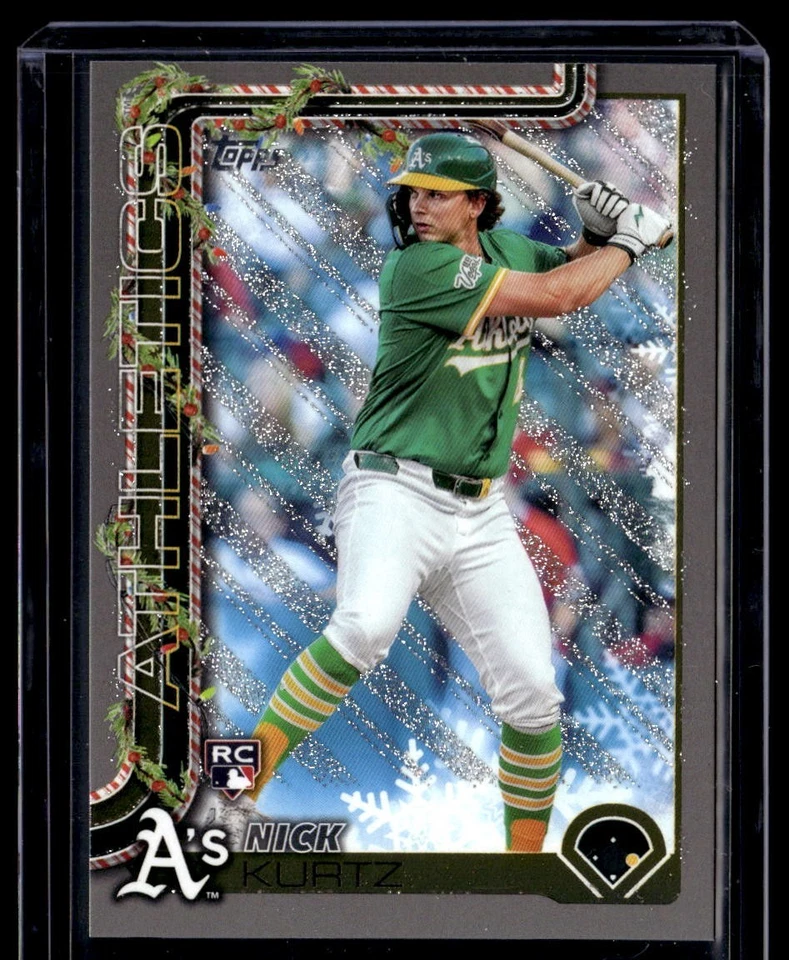 2025 Topps Holiday Baseball - Silver Glitter Holiday - *You Pick From List*  NM - Image 1 of 1