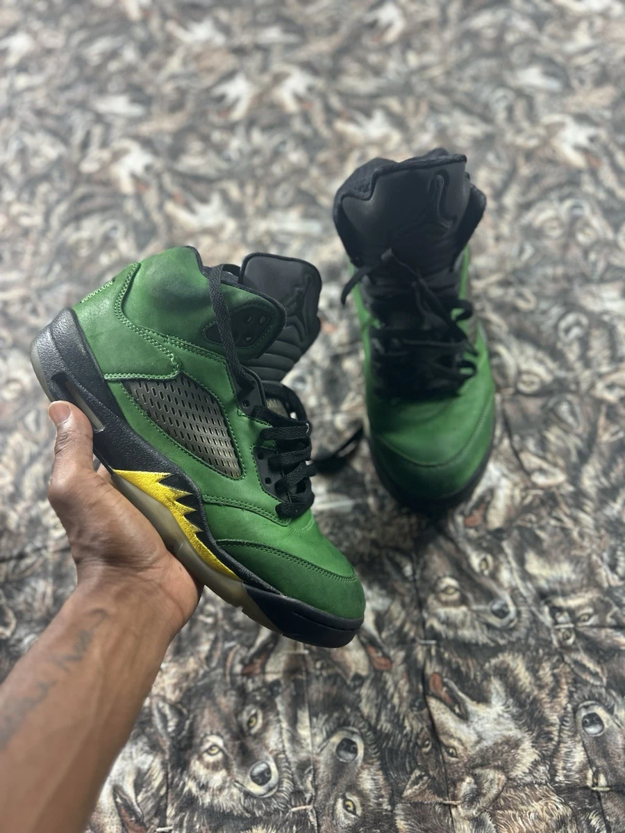 Jordan 5 Retro Oregon Ducks Green 2014 for Sale | Authenticity