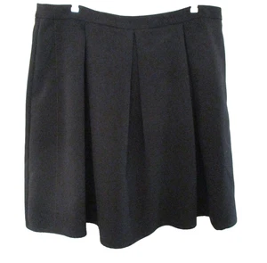 NWT! City Chic Women's Midi ALine Skirt, Pleats, Back Zip, Black, Size L - Picture 1 of 12