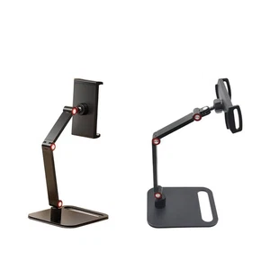 Desktop Tablet Display Stand 360 Rotating Base Adjustable - Afbeelding 1 van 14