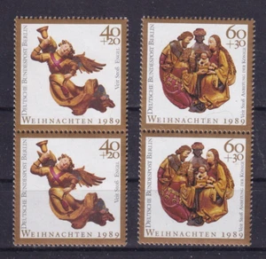 Berlin postfrisch ** 858-9 SC 9NB275-6 Weihnachten 1980 Paare - Bild 1 von 1