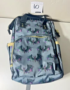 Baby Bat Diaper Nappy Bag Goth Baby Bag Goth Backpack Back Pack Goth Baby Stuff - Picture 1 of 5