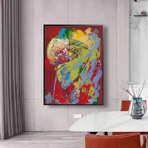 Sale Jack Nicklaus Golden Bear Handmade Painting 36H X 24W Was $1,995 NOW $795 - Picture 1 of 15