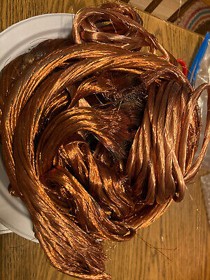 Over 10  + Pounds Of Scrap Copper Wire - Clean Scrap - Free Shipping • 43$