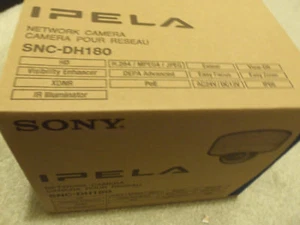 Sony SNC-DH180 Netzwerk 720p HD Außenbereich POE feste Überwachungskamera - Bild 1 von 9