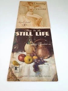 Vtg Art Drawing Books The Figure Russell Iredell & Still Life Leon Franks  - Picture 1 of 22