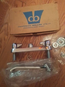 Vintage 70er Jahre zentrale Messing Küchenarmatur Nos - Bild 1 von 4