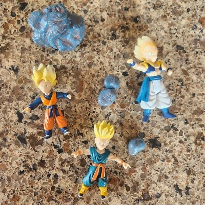 DragonBall Z SS GOTEN SS TRUNKS & SS GOTENKS Arte de Fusión Jakks Pacífico Suelto Foto 1 de 2