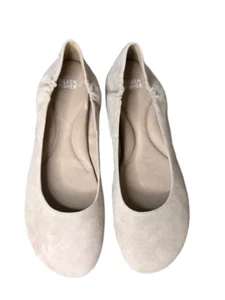 Eileen Fisher Fosse Wildleder-Ballerinas, Damengröße 10, Farbe Erde, gebraucht. - Bild 1 von 5