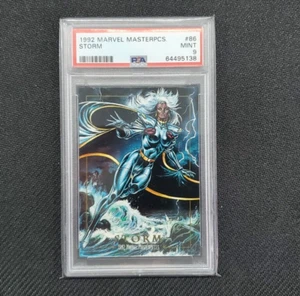 1992 Marvel Masterpieces - #86 Storm - PSA 9 MINT - Picture 1 of 4