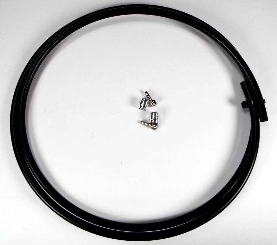 NEW - KIT TUBI FRENO ANTERIORI - 1 METRO - AVID ELIXIR 1 & 3, JUICY 3, CODICE & CODICE R - Immagine 1 di 1