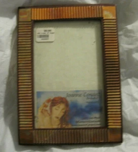 Marco de madera Joanne Conant con cobre 4 x 6 ~ LBDDQ - Imagen 1 de 4