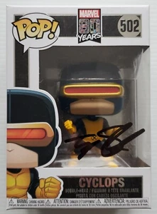 Tye Sheridan Signed Cyclops 502 Funko POP! Figure Marvel 80 Years X-Men Rare RAD - Picture 1 of 1