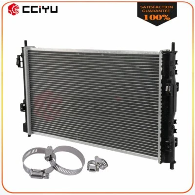 Radiator with 4 Hose Clamps Fits 2001-2006 Chrysler Sebring 01-06 Dodge Stratus - Image 1 of 4