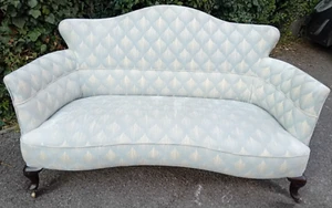 Stunning regency couch sofa pastel blue - Picture 1 of 18