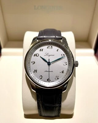 浪琴 Master Collection 190 周年灰色表带男士腕表 L27934732 — 第 1/4 张图片