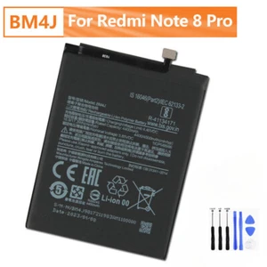 Batterie téléphone BM4J de remplacement d'origine pour Xiaomi Redmi Note 8 Pro 4500mAh - Photo 1 sur 4