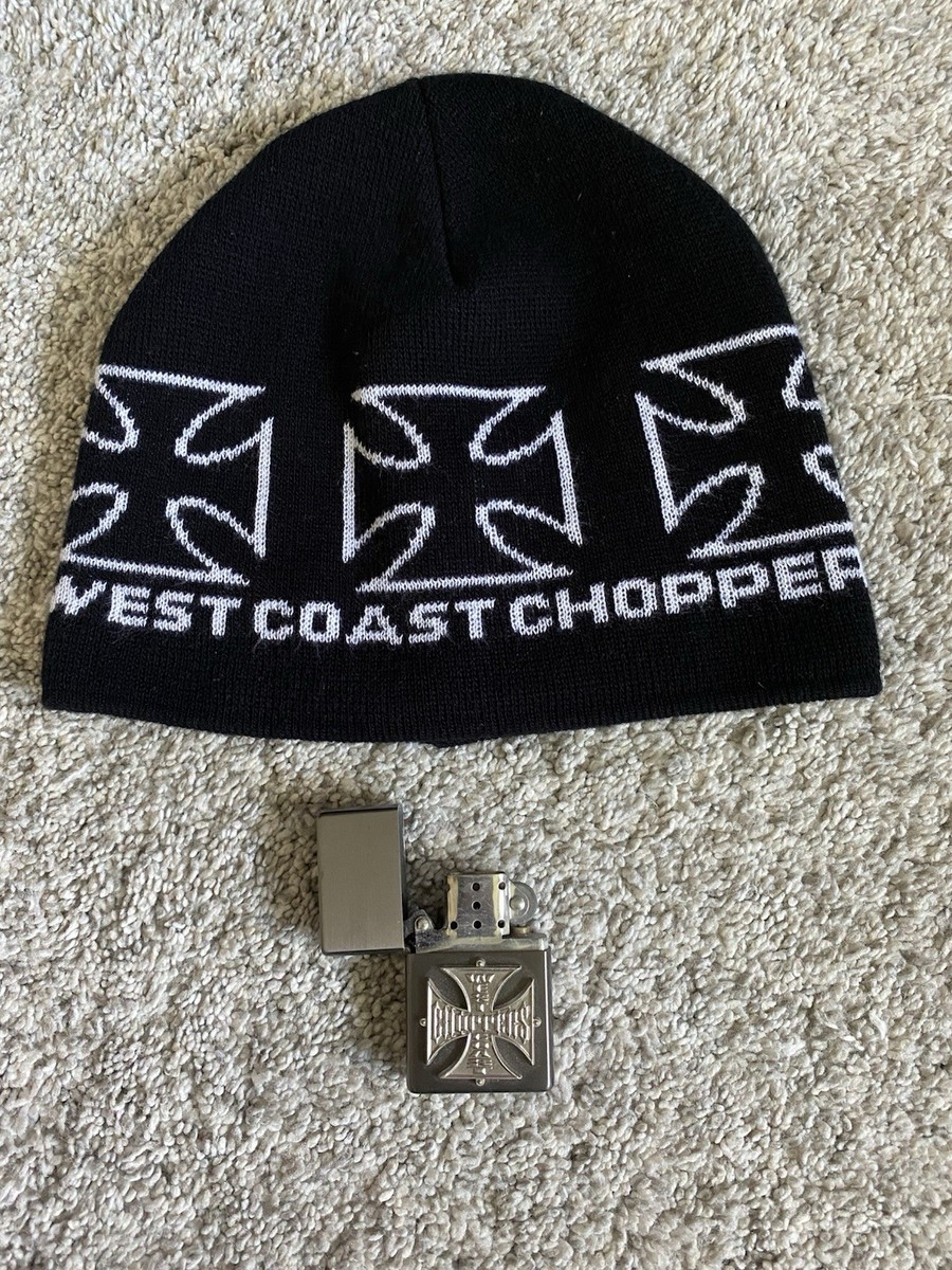 Bonnet West Coast Choppers Iron Cross Gris - Style Biker
