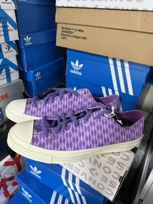 TALLA 12 - Zapato Converse Chuck 70 Granddaddy Cuero Parte Superior Baja Púrpura A05023C Foto 1 de 4