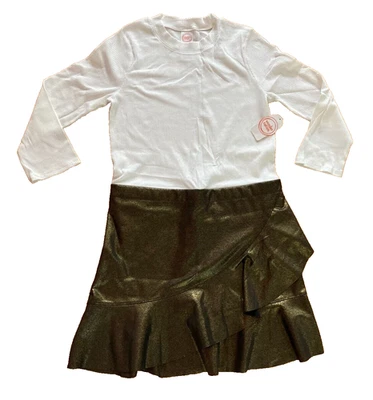 NEW girl 14-16 scuba dress long sleeves - Image 1 of 4