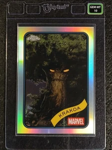 2025 Topps Chrome Marvel Krakoa Refractor #180 - Taby Card™ GEM MINT 10 - Picture 1 of 2
