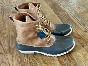 London Fog Herren Regen/Schneestiefel - Größe 12M - Neu im Karton - Bild 1 von 12