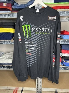 Camisa Monster Energy Racing Manga Larga 2XL Alstyle Motorsports Promo Tee - Imagen 1 de 8